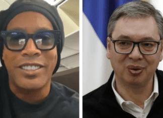 Роналдињо му испрати порака на Вучиќ и ги разочара Србите