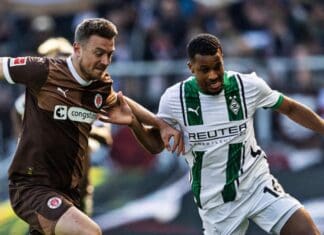 Борусија Менхенгладбах со реми кај Сент Паули