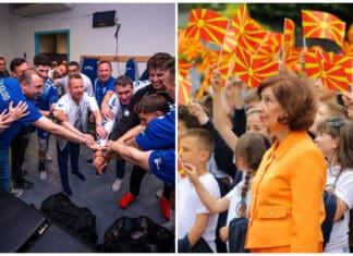 Претседателката на државата со честитки до Алкалоид: Триумфално влеговте низ портата на победата, излезете низ неа со пехар!