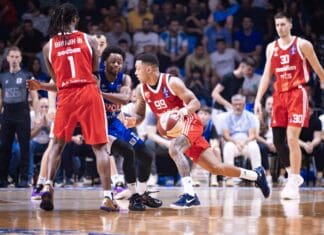 Хаос во „Морача“: Прекинатиот меч во АБА меѓу Будуќност и Ц.Звезда сепак продолжи!