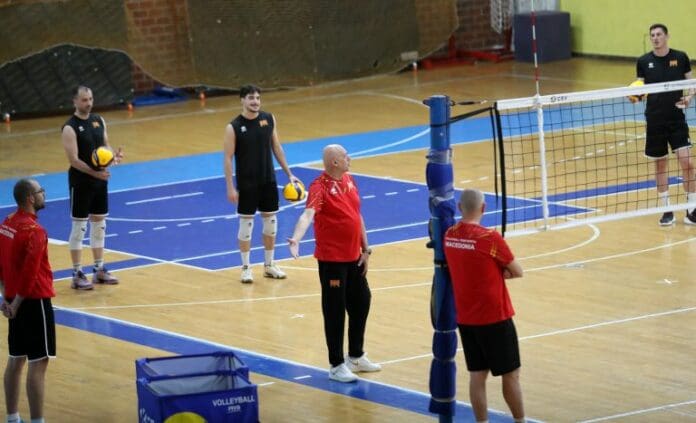 Josko Milenkoski na trening