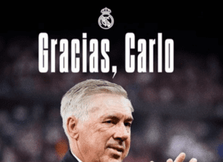 Реал Мадрид: “Gracias, Carlo!“(ФОТО)