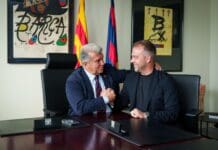 Лапорта демантира дека Германецот си оди: Флик е среќен во Барселона!