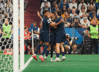 Полувреме: ПСЖ “царува“ во Минхен, Хакими и Дуе за 2:0 против Интер! (ВИДЕО)