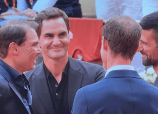 На Ролан Гарос специјална церемонија за Рафа, тука беа и Новак, Роџер и Мареј! (ВИДЕО)