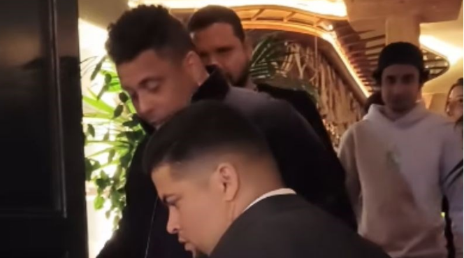 Ronaldo Nazario pijan