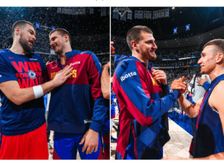 Јокиќ импресионираше со својот гест кон Зубац и Богдановиќ