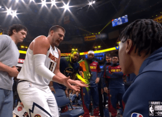 Никој не смее да му „писне“, Јокиќ на тајм-аут ги „рибаше“ соиграчите (ВИДЕО)