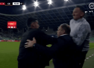 Хаос во финалето на Купот на Словенија. Играчите се тепаат, тренер тргна кон директорот (ВИДЕО)