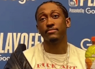 НБА казни клучен играч на Оклахома Сити за натпис на маичка