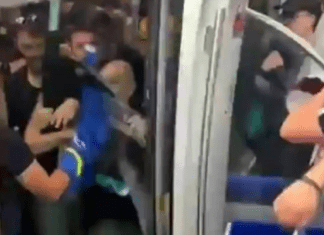 Тепачки меѓу фановите во Минхен! (ВИДЕО)