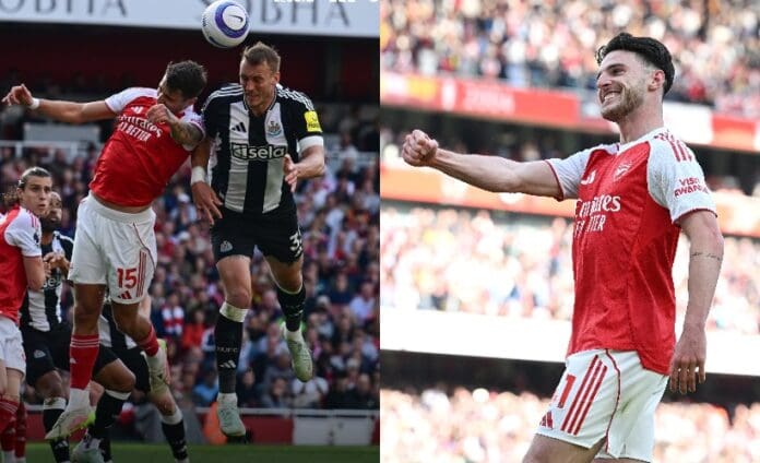 arsenal rajs newcastle