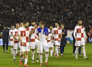 Хрватскиот сојуз казнет со скоро 100.000 евра и еден меч на репрезентацијата без гледачи