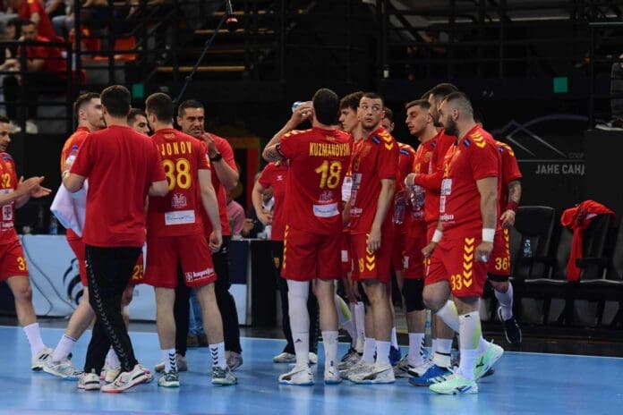 klupa makedonija rakomet mazi