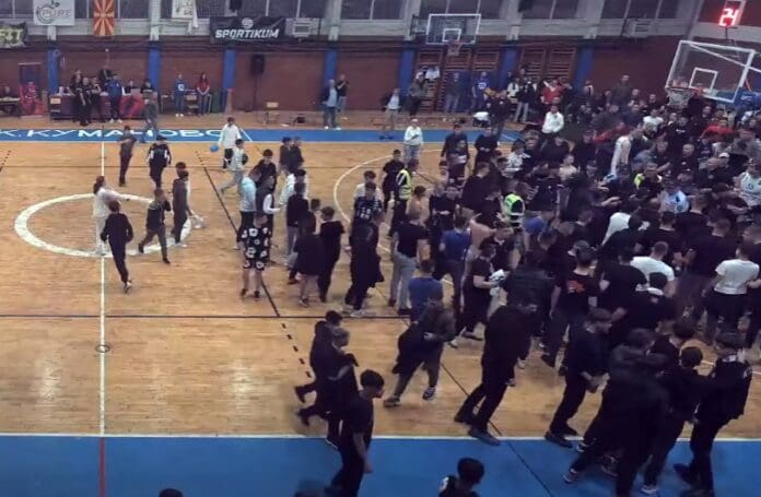 kumanovo incident kosarka