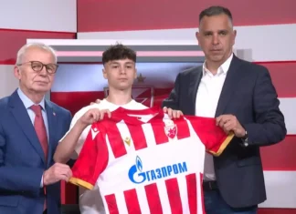 Лука Трпески потпиша професионален договор со Црвена Звезда