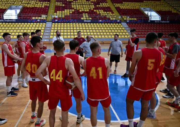 Makedonija U18 kosarka