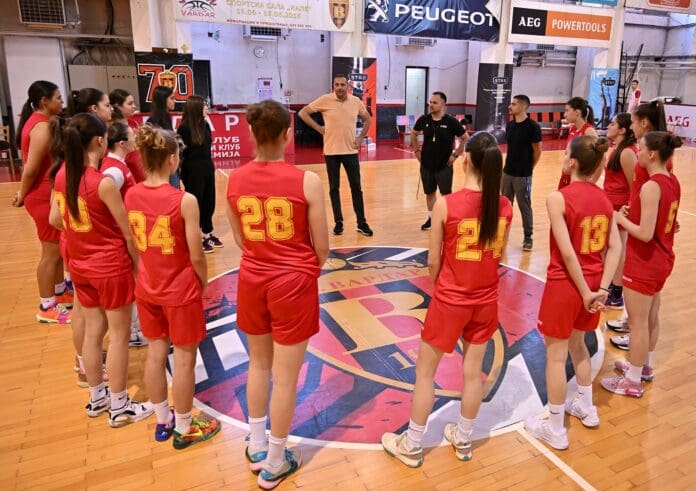 Kosarkarki U18 Makedonija
