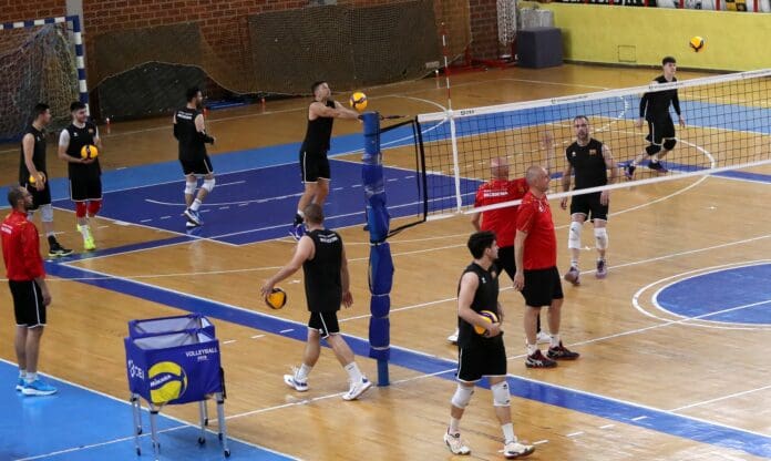 odbojka reprezentacija mazi trening