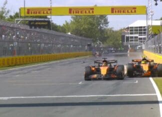 Судирот на Норис и Пјастри го однесе Расел до победа на ГН на Канада