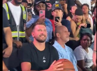 Дончиќ е ЛЕГЕНДА…. Мики Милане среде Њујорк и кош погоден од столче (ВИДЕО)
