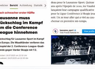 Швајцарците „удрија“ по својот тим… Лозана се „стопи“ во пеколот во Скопје