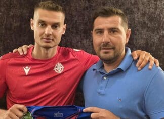 Бабунски само што потпиша за Ниреѓихаза, а веќе постигна гол (ВИДЕО)