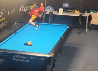 Ѓурчиновски „го скрши мразот”: Прв медал за Македонија на ЕП во билијард