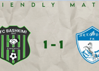 Пријателски: Башкими ремизираше со Аркадаг, Шкупи убедлив против Брера!