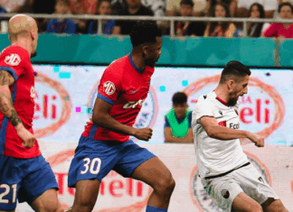 ИСТОРИЈА: Шкендија ја “ТРЕСНА“ Стеауа среде Букурешт за најмалку групна фаза во Лига Конференции!