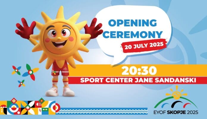 EYOF Skopje 2025_Opening ceremony