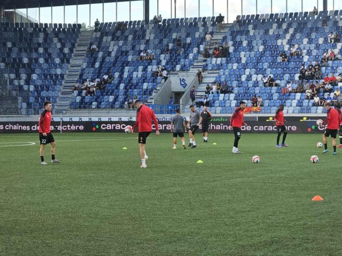 Vardar zagrevanje Lozana