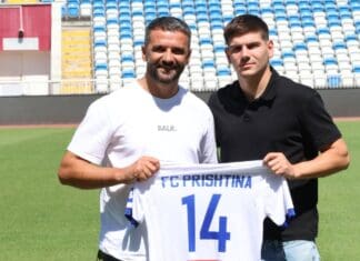 Марио Илиевски потпиша за Приштина