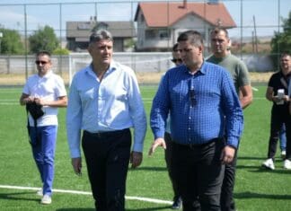 ФФМ го пушти во употреба новиот терен во Илинден (ФОТО+ВИДЕО)