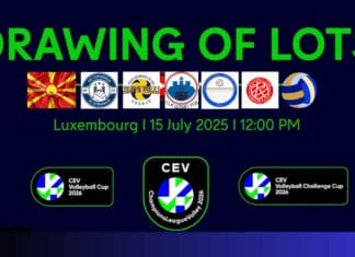 Македонските одбојкарски клубови во вторник ќе ги дознаат ривалите во европските купови