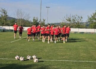 Вардар го одработува првиот тренинг во Сан Марино