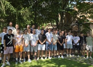 Фудбалерите на Брера во посета на манастирот Св.Богородица во Вељуса! (ФОТО)