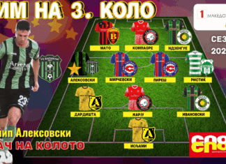 ТИМ И ИГРАЧ НА 3.КОЛО: Алексовски маестрален против Тиквеш