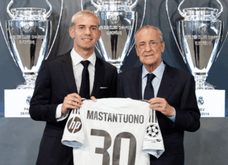 Реал го претстави Мастантуоно: “Ветувам дека ќе го дадам својот живот за овој дрес!“ (ФОТО+ВИДЕО)