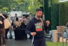 Новак пристигна на УС Опен и веднаш замина на тренинг!(ВИДЕО)