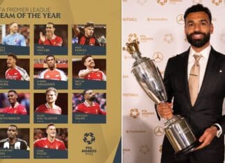Англичаните го одбраа „Тимот на сезонатa“ 2024/25, Салах е најдобриот фудбалер!