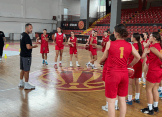 У-16 ЕП Б-дивизија: Со тимска игра до што подобри резултати