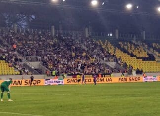 УЕФА ја казни украинска Александрија за извиците „Убиј ги Србите“