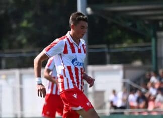 Гаштаров не застанува, петти гол сезонава за Црвена Звезда