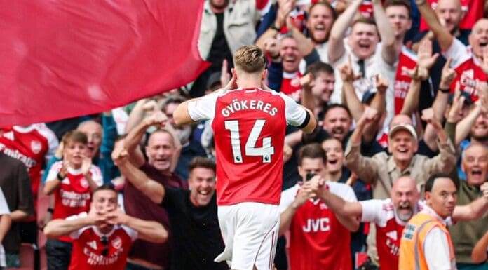 Моќниот Арсенал му фрли „петарда“ на Лидс Ј. (ВИДЕО)