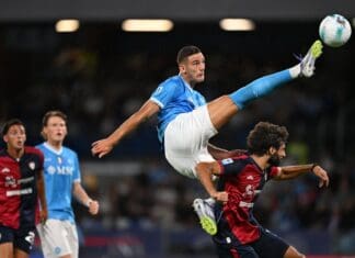 Ангиса во 95. минута за победа на Наполи, Рома сигурна кај Пиза (ВИДЕО)