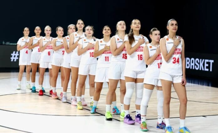 u16 makedonija zeni kosarka