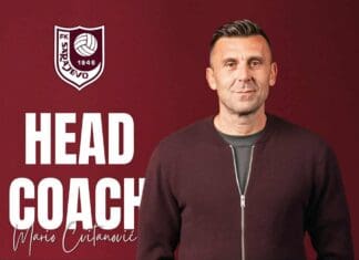 Марио Цвитановиќ и официјално тренер на Ристовски и Елези