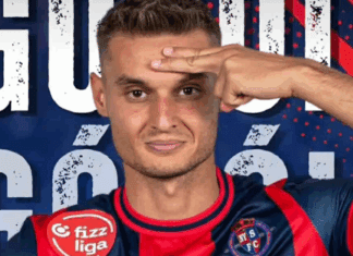 Доријан Бабунски со гол за Ниреѓихаза во ремито кај Ујпешт!