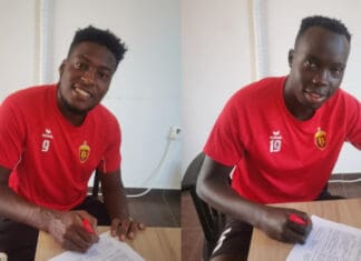 ФК Вардар и официјално ги завери репрезентативците на Уганда